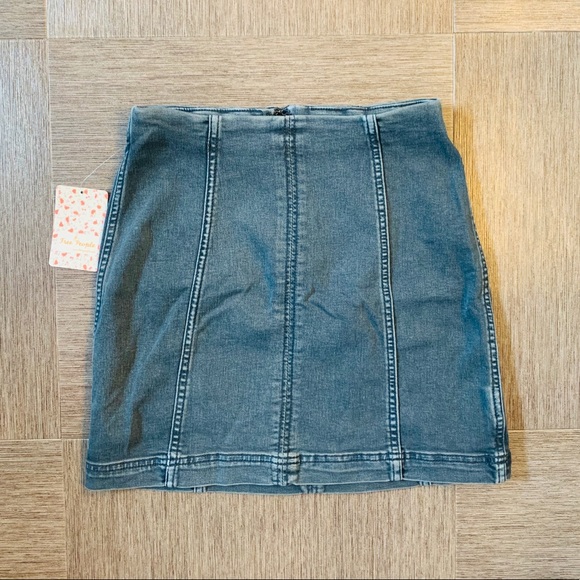 Free People Dresses & Skirts - NWT Free People mini jean skirt